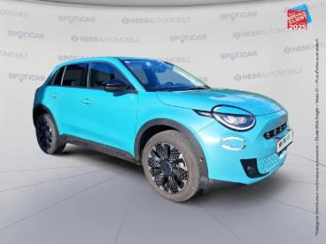 SPOTICAR Fiat 600 1.2 Hybrid 136ch La Prima Dct6 Occasion - Suv-4x4 Hybride Vert Sky Métallisé - Franois - 1203758454_3