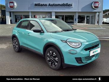SPOTICAR Fiat 600 1.2 Hybrid 136ch Dct6 Occasion - Berline Essence Vert - Dax - 1203830008_3