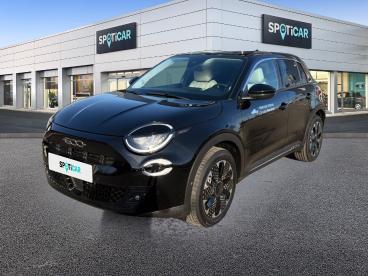 SPOTICAR Fiat 600 E 54 Kwh 156 Ch La Prima Occasion - Berline Electrique Noir Tortona - Chatenoy Le Royal - 1203866742_1