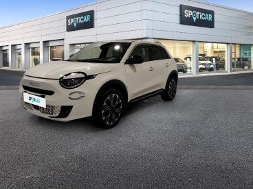 SPOTICAR Fiat 600 1.2 Hybrid 100ch Dct6 La Prima Occasion - Berline Essence Blanc - Ennetieres-en-weppes - 1203881946_1