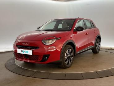 SPOTICAR Fiat 600 1.2 Hybrid 100ch Dct6 Occasion - Berline Essence Red By Red - Ste Genevieve - 1203899797_1