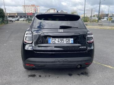 SPOTICAR Fiat 600 1.2 Hybrid 100ch La Prima Dct6 Occasion - Suv-4x4 Hybride Onyx Black - Brive - 1203961933_2