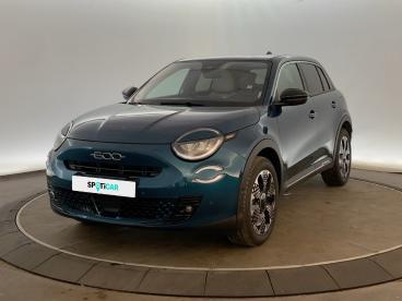 SPOTICAR Fiat 600 T-gen 3 1.2 Hybrid 145ch Edct6 La Prima Occasion - Berline Essence Bleu - France - 1204071808_1