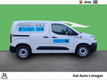 SPOTICAR Fiat Doblo M 800kg Electrique 136ch Batterie 50 Kwh Occasion - Utilitaire Electrique Blanc - Limoges - 1202903842_4