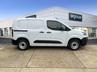 SPOTICAR Fiat Doblo M 650kg Bluehdi 100ch S&s Occasion - Utilitaire Diesel Blanc Icy - Le Mans - 1203582977_4