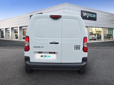 SPOTICAR Fiat Doblo M 650kg Bluehdi 100ch S&s Pack Premium Connect Occasion - Utilitaire Diesel Blanc Icy - Ludres - 1203668407_5