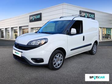 SPOTICAR Fiat Doblo Cargo Ft 1.4 I.e T-jet 120 Pack Pro Nav Occasion - Utilitaire Essence Blanc - Mougins - 1203806661_1