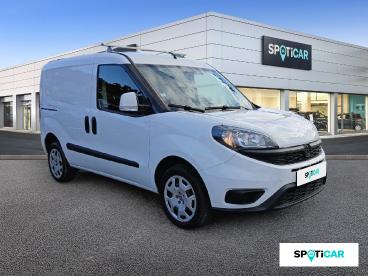 SPOTICAR Fiat Doblo Cargo Ft 1.4 I.e T-jet 120 Pack Pro Nav Occasion - Utilitaire Essence Blanc - Mougins - 1203806661_3
