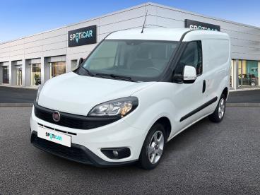 SPOTICAR Fiat Doblo Cargo Ft 1.6 Multijet 105 E6 Pack Professional Tri Occasion - Utilitaire Diesel Blanc - Vesoul - 1203888023_1