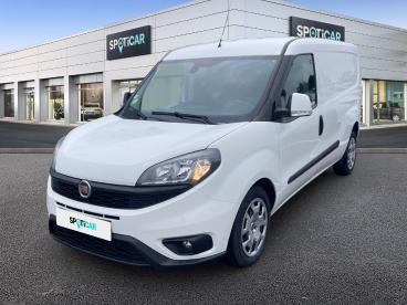 SPOTICAR Fiat Doblo Cargo Ft Maxi 1.6 Multijet 105 1000 Kg Pack Techno Occasion - Utilitaire Diesel Blanc - Evreux - 1204006244_1