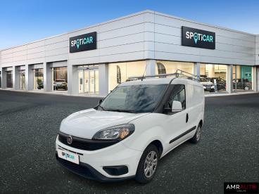 SPOTICAR Fiat Doblo Cargo 1.3 Multijet 95 Pack Usb Clim Occasion - Familiale Diesel Blanc - Saint Esteve - 1203712160_1