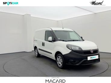 SPOTICAR Fiat Doblo Cargo 1.3 Multijet 95ch Pack Professional Trio Nav E6 Occasion - Utilitaire Diesel Blanc - Montauban - 1203776704_3