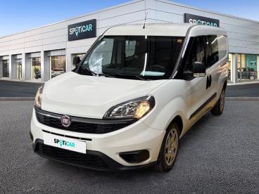 SPOTICAR Fiat Doblo Cargo Maxi 1.6 Multijet 105ch Cabine Approfondie Pro Lou Occasion - Utilitaire Diesel Blanc - Dizy - 1204015363_1