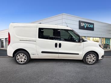 SPOTICAR Fiat Doblo Cargo Maxi 1.6 Multijet 105ch Cabine Approfondie Pro Lou Occasion - Utilitaire Diesel Blanc - Dizy - 1204015363_4