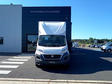 SPOTICAR Fiat Ducato .5 L 2.3 Multijet 130 Pack Pro Nav Caisse 20m3 Occasion - Utilitaire Diesel Blanc - La Fleche - 1203717480_1