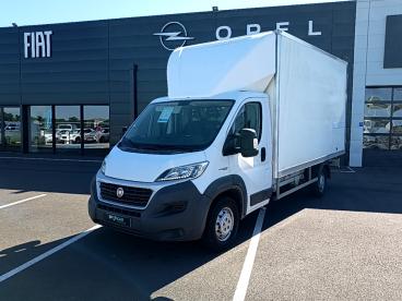 SPOTICAR Fiat Ducato .5 L 2.3 Multijet 130 Pack Pro Nav Caisse 20m3 Occasion - Utilitaire Diesel Blanc - La Fleche - 1203717480_2