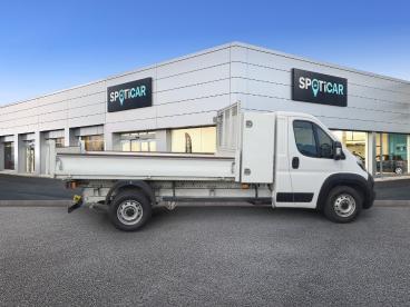SPOTICAR Fiat Ducato Cc Benne P.s.+gd Coffre Maxihd 3.5 L H3-power 140 Occasion - Utilitaire Diesel Blanc - Toulon Cedex 09 - 1204062304_3