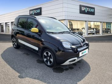 SPOTICAR Fiat Panda Classic 1.0 70ch Bsg S&s Pandina Occasion - Citadine Hybride Noir Cinema Pastel Extra-série - Reims - 1203492707_3
