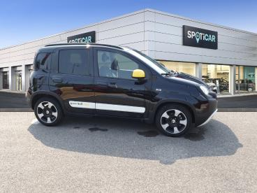 SPOTICAR Fiat Panda Classic 1.0 70ch Bsg S&s Pandina Occasion - Citadine Hybride Noir Cinema Pastel Extra-série - Reims - 1203492707_4