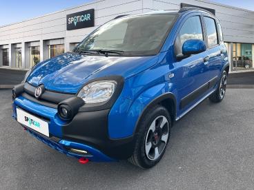 SPOTICAR Fiat Panda 1.0 70ch Bsg S&s  Cross Occasion - Citadine Hybride Bleu Italia Métallisé - Saint-saulve - 1203672548_1