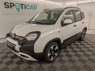 SPOTICAR Fiat Panda Classic 1.0 70ch Bsg S&s Pandina Occasion - Citadine Hybride Blanc Gelato Pastel - Aubiere - 1203756679_1