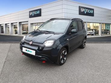 SPOTICAR Fiat Panda 1.0 70ch Bsg S&s  Cross Occasion - Citadine Hybride Vert Foresta Métallisé - Reims - 1203762410_1
