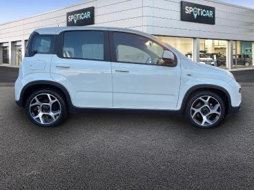 SPOTICAR Fiat Panda 1.0 70ch Bsg S&s Sport Occasion - Citadine Hybride Blanc - Brest - 1203771031_2