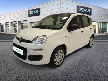 SPOTICAR Fiat Panda Classic 1.0 70ch Bsg S&s City Occasion - Citadine Hybride Bicolore Blanc Gelato Pastel/toit Noir - Annecy - 1203771897_1