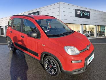 SPOTICAR Fiat Panda 1.0 70ch Bsg S&s City Life (juin2021) Occasion - Citadine Hybride Rouge Amore Pastel - Reze - 1203781536_3