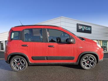 SPOTICAR Fiat Panda 1.0 70ch Bsg S&s City Life (juin2021) Occasion - Citadine Hybride Rouge Amore Pastel - Reze - 1203781536_4