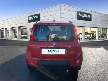 SPOTICAR Fiat Panda 1.0 70ch Bsg S&s City Life (juin2021) Occasion - Citadine Hybride Rouge Amore Pastel - Reze - 1203781536_5
