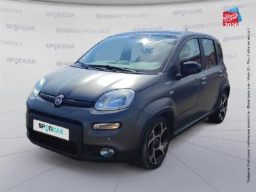 SPOTICAR Fiat Panda 1.0 70ch Bsg S&s Sport Occasion - Citadine Hybride Bicolore Gris Mat Toit Noir - Belfort - 1203953090_1