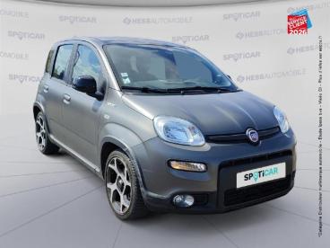 SPOTICAR Fiat Panda 1.0 70ch Bsg S&s Sport Occasion - Citadine Hybride Bicolore Gris Mat Toit Noir - Belfort - 1203953090_3