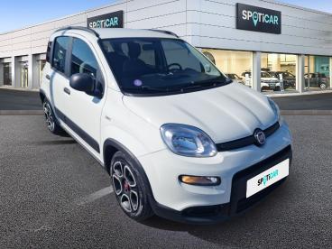 SPOTICAR Fiat Panda 1.0 70ch Bsg S&s City Occasion - Citadine Hybride Blanc - Le Mans - 1203974576_3