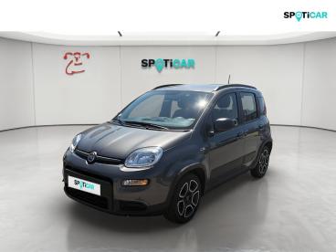 SPOTICAR Fiat Panda 1.0 70ch Bsg S&s City Life Occasion - Citadine Hybride Gris Colosseo Métallisé - Ales - 1204098832_1