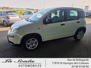 SPOTICAR Fiat Panda 1.0 70ch Bsg S&s Occasion - Citadine Hybride Blanc - Saint-georges-des-coteaux - 1204137130_4