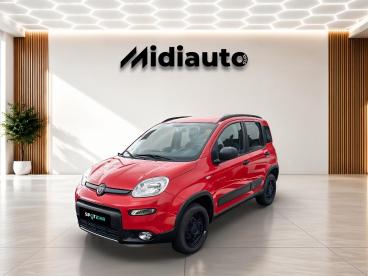 SPOTICAR Fiat Panda 0.9 8v Twinair 85 Rock / Clim + Attelage Occasion - Citadine Essence Rouge Amore Métallisé - Limoges - 1204192230_1