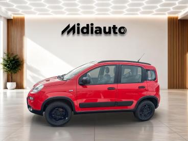 SPOTICAR Fiat Panda 0.9 8v Twinair 85 Rock / Clim + Attelage Occasion - Citadine Essence Rouge Amore Métallisé - Limoges - 1204192230_2