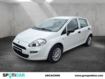 SPOTICAR Fiat Punto 1.2 8v 69ch Pop 5p Occasion - Citadine Essence Blanc - La Teste De Buch - 1203583299_1