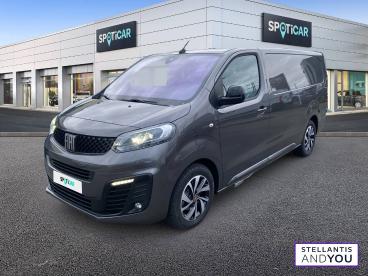 SPOTICAR Fiat Scudo E-scudo Fourgon 136 75 Kwh Long Pro Lounge Occasion - Utilitaire Electrique Gris - Villeneuve d'ascq - 1203590941_2