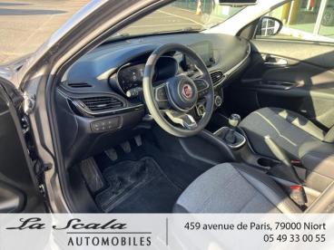 SPOTICAR Fiat Tipo 1.0 Firefly Turbo 100ch S/s Life 5p Occasion - Berline Essence Gris Colosseo Métallisé - Niort - 1203435887_5