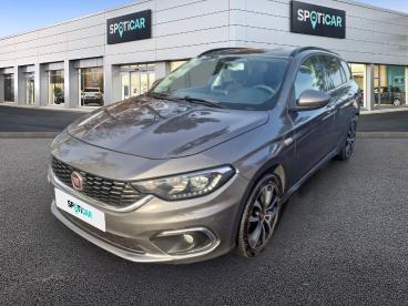 SPOTICAR Fiat Tipo 1.6 Multijet 120ch Lounge S/s Dct 5p Occasion - Berline Diesel Gris Maestro Métallisé - Le Mans - 1203796185_1