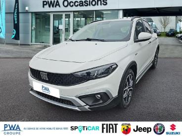 SPOTICAR Fiat Tipo 1.5 Firefly Turbo 130ch S/s Hybrid Cross Dct7 Occasion - Berline Hybride Blanc - Reims - 1203796296_1
