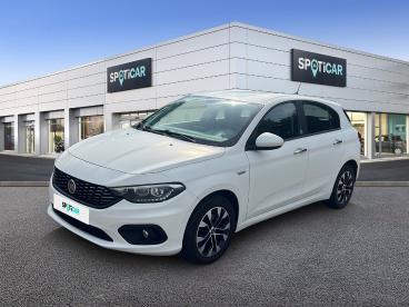 SPOTICAR Fiat Tipo 1.3 Multijet 95ch Mirror S/s My20 5p Occasion - Berline Diesel Blanc - Anzin - 1204001974_1