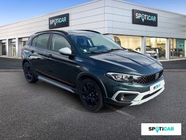 SPOTICAR Fiat Tipo Cross 1.5 Firefly Turbo 130ch S/s Garmin Hybrid Dct7 My2 Occasion - Berline Hybride Vert - Mouilleron Le Captif - 1203437350_3