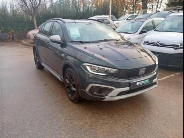 SPOTICAR Fiat Tipo Cross 1.5 Firefly Turbo 130ch S/s Garmin Hybrid Dct7 My2 Occasion - Berline Hybride Vert - Vert Saint Denis - 1203658458_3