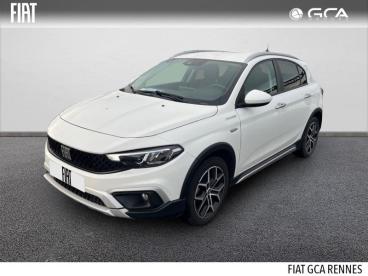 SPOTICAR Fiat Tipo Cross 1.5 Firefly Turbo 130ch S/s Plus Hybrid Dct7 My22 Occasion - Berline Hybride Blanc - Cesson-sevigne - 1203811819_1