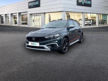 SPOTICAR Fiat Tipo Cross 1.5 Firefly Turbo 130ch S/s Garmin Hybrid Dct7 My2 Occasion - Berline Hybride Vert - Brest - 1203854836_1
