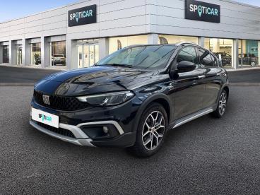 SPOTICAR Fiat Tipo Cross 1.6 Multijet 130ch S/s Plus Occasion - Berline Diesel Noir Cinema Métallisé - Moulins - 1204163553_1