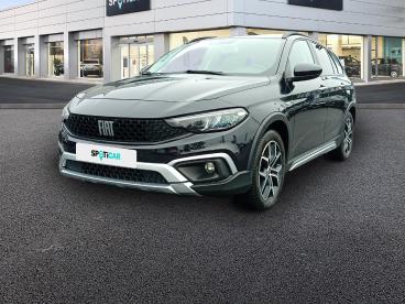 SPOTICAR Fiat Tipo Sw 1.5 Firefly Turbo 130ch S/s Dct7 Hybrid Cross Occasion - Break Hybride Noir Cinema Métallisé - Quimper - 1204015550_1